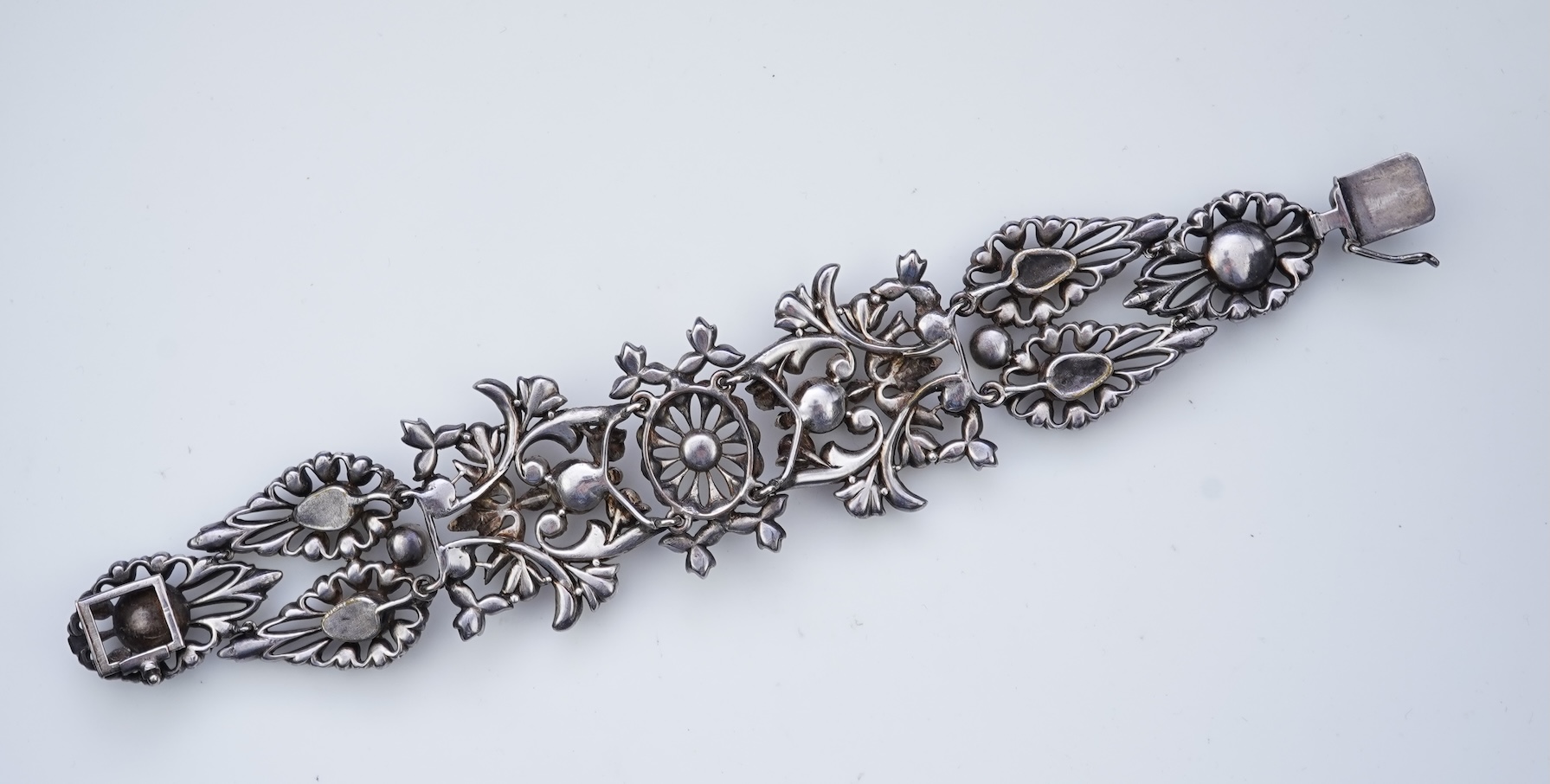 A diamond bracelet, possibly Spain or Portugal, 19th century